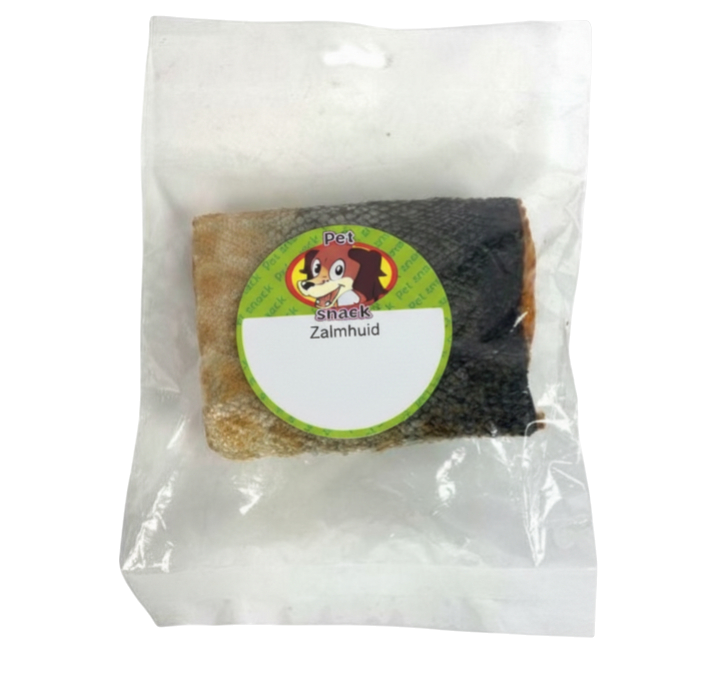 Petsnack zalmhuid